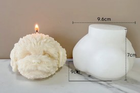 Molde silicona perrito peluche (2)